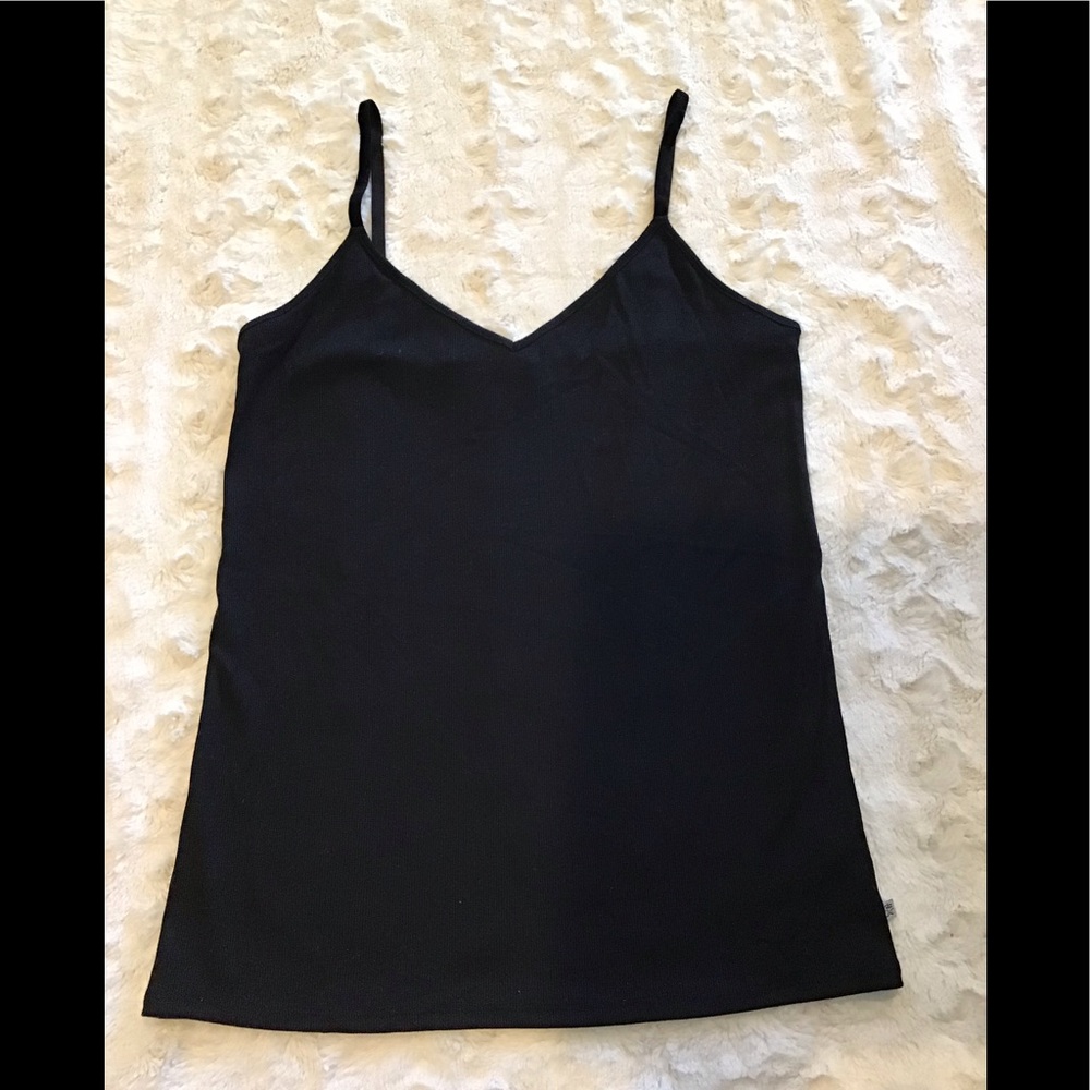 Juicy Couture black spaghetti strap tank